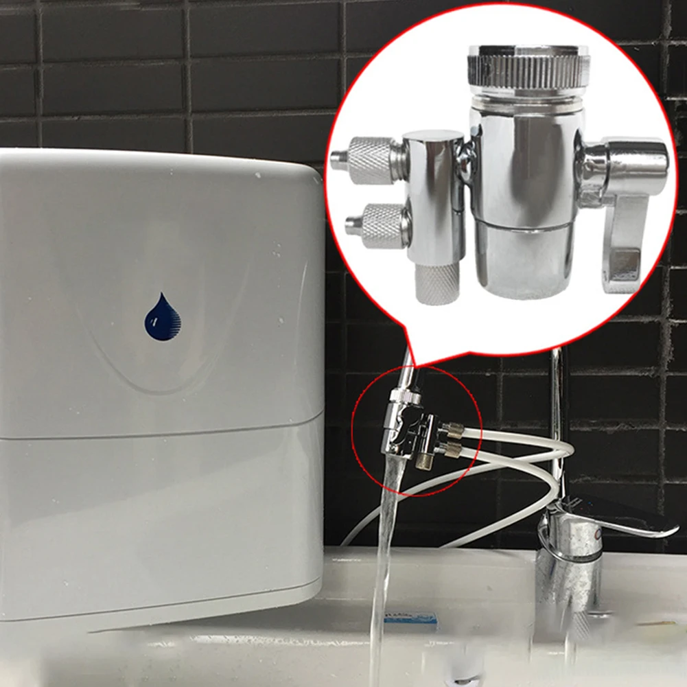 1*Diverter Valve Two Way Faucet Adapter Diverter Valve Filters Purifiers For Water Filters Purifiers 1/4inch Tubing
1*Diverter Valve Two Way Faucet Adapter Diverter Valve Filters Purifiers For Water Filters Purifiers 1/4inch Tubing