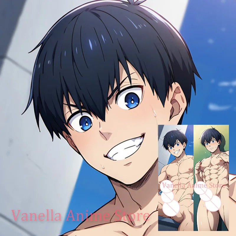 Двусторонняя наволочка Dakimakura Isagi Yoichi Shota с аниме принтом в натуральную величину