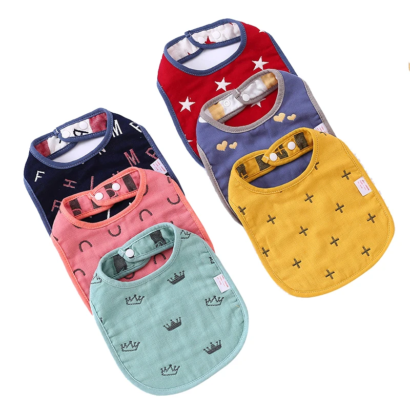 Baby Bibs 6 Layers Gauze Muslin Baby Kids Bandana Feeding Burp Cloth Soft Newborn Infant Saliva Towel Baby Girl Boy Accessories
Baby Bibs 6 Layers Gauze Muslin Baby Kids Bandana Feeding Burp Cloth Soft Newborn Infant Saliva Towel Baby Girl Boy Accessories