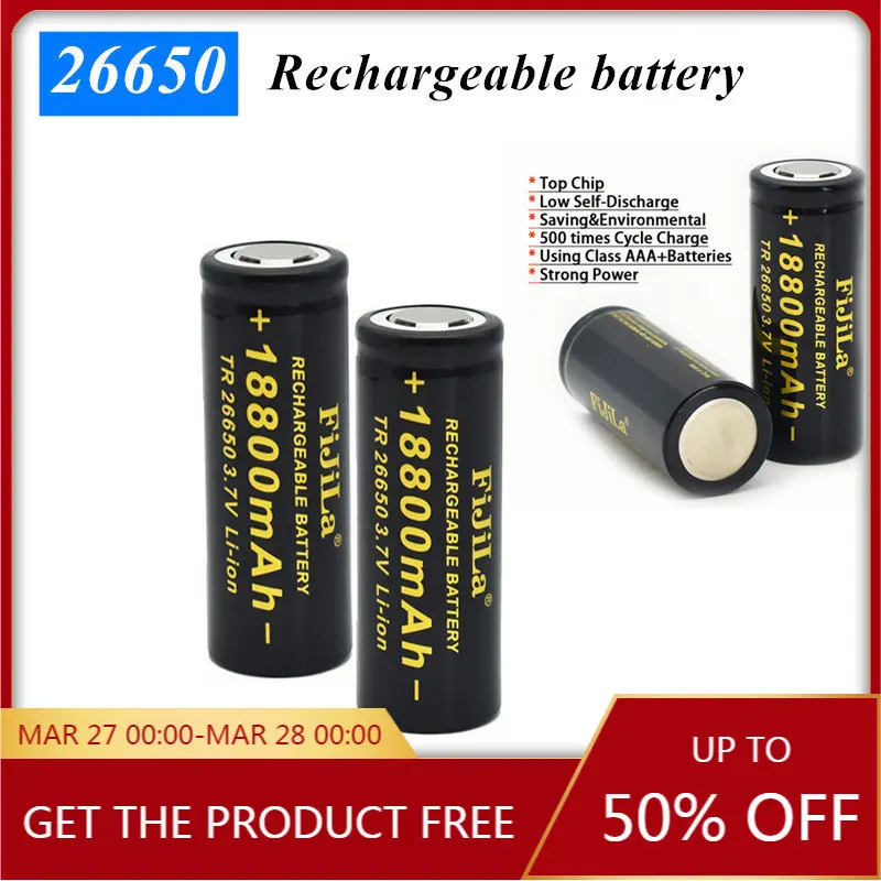 100% новый 3,7 в 26650 аккумулятор 18800 мАч литий-ионный перезаряжаемый аккумулятор светодиодный светодиодного фонарика, фонарика, литий-ионный ак... 
100% новый 3,7 в 26650 аккумулятор 18800 мАч литий-ионный перезаряжаемый аккумулятор светодиодный светодиодного фонарика, фонарика, литий-ионный ак...
