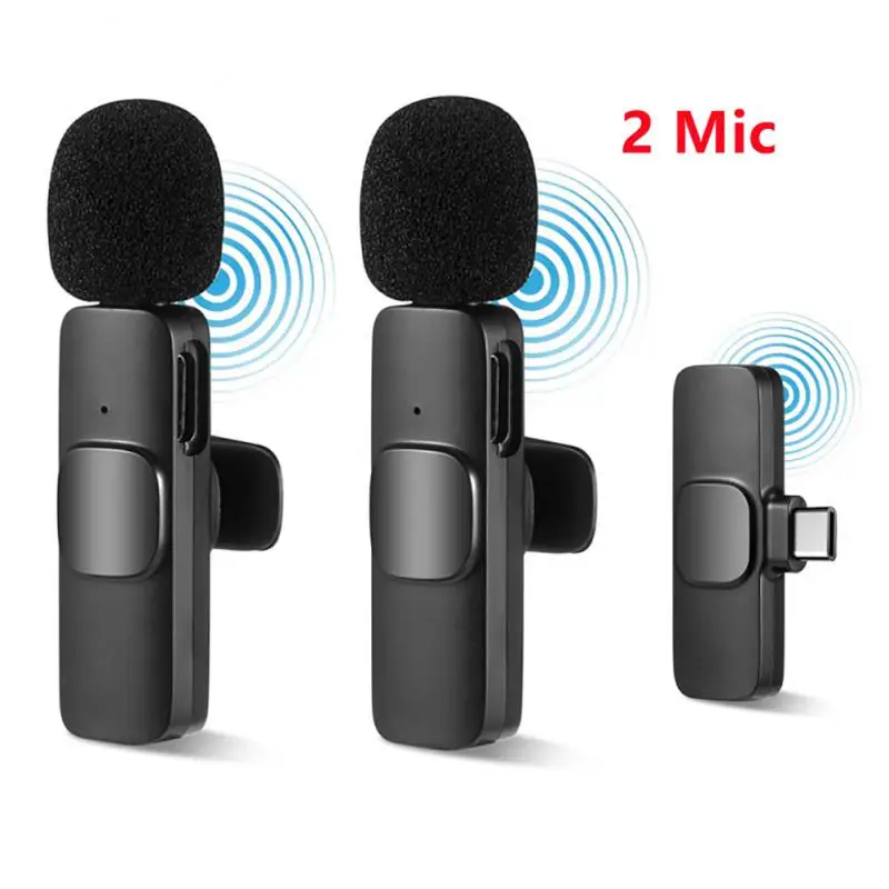 Portable Audio Video Recording Mini Mic Wireless Lavalier Microphone For Live Broadcaster Video Recording Interview Shooting
Portable Audio Video Recording Mini Mic Wireless Lavalier Microphone For Live Broadcaster Video Recording Interview Shooting