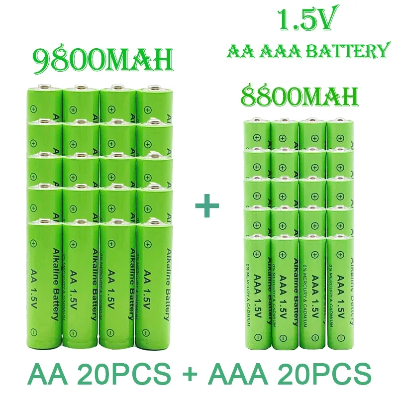 Free Shipping AAA Battery100%original1.5V Rechargeablebattery AA9800MAH AAA8800MAH AA Alkaline Battery ForledlighttoyMP3longlife
Free Shipping AAA Battery100%original1.5V Rechargeablebattery AA9800MAH AAA8800MAH AA Alkaline Battery ForledlighttoyMP3longlife