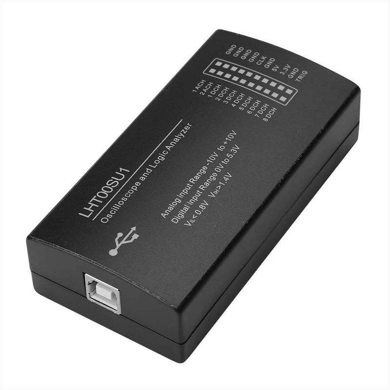 JHD-Virtual Oscilloscope Logic Analyzer LHT00SU1 Function Signal Generator I2C SPI CAN Uart With Clamp Line And Connector
JHD-Virtual Oscilloscope Logic Analyzer LHT00SU1 Function Signal Generator I2C SPI CAN Uart With Clamp Line And Connector