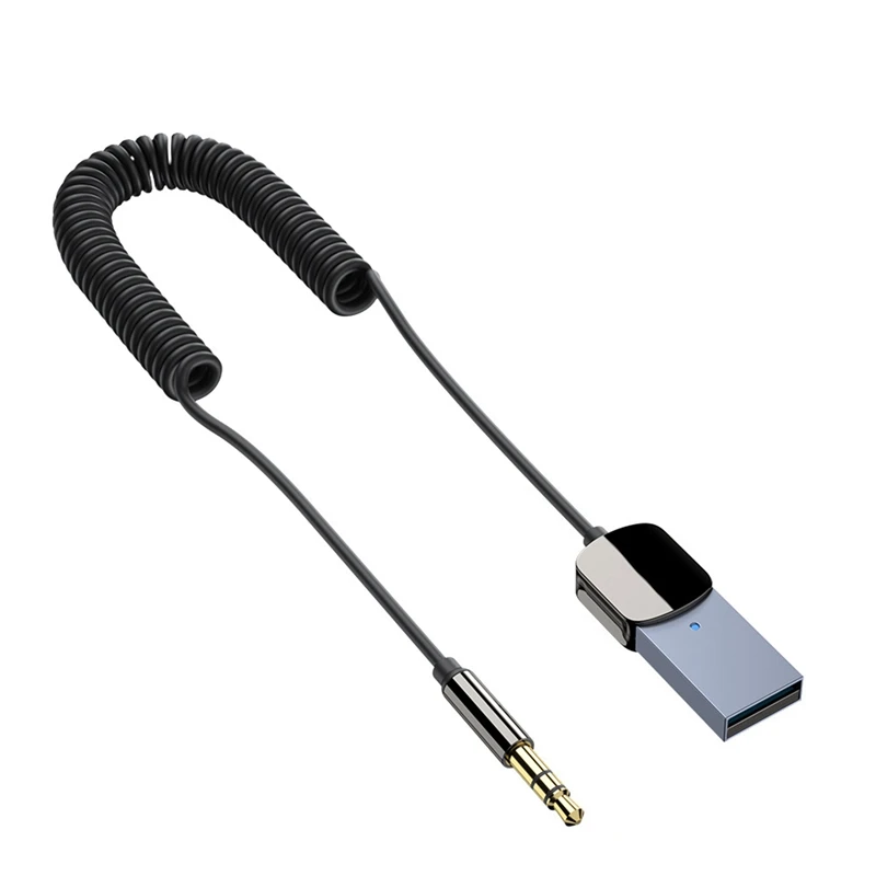 Wireless Bluetooth 5.0 Receiver Adapter Handsfree Car Speaker 3.5Mm Jack Aux Audio Music For Car Bluetooth Transmitter
Wireless Bluetooth 5.0 Receiver Adapter Handsfree Car Speaker 3.5Mm Jack Aux Audio Music For Car Bluetooth Transmitter