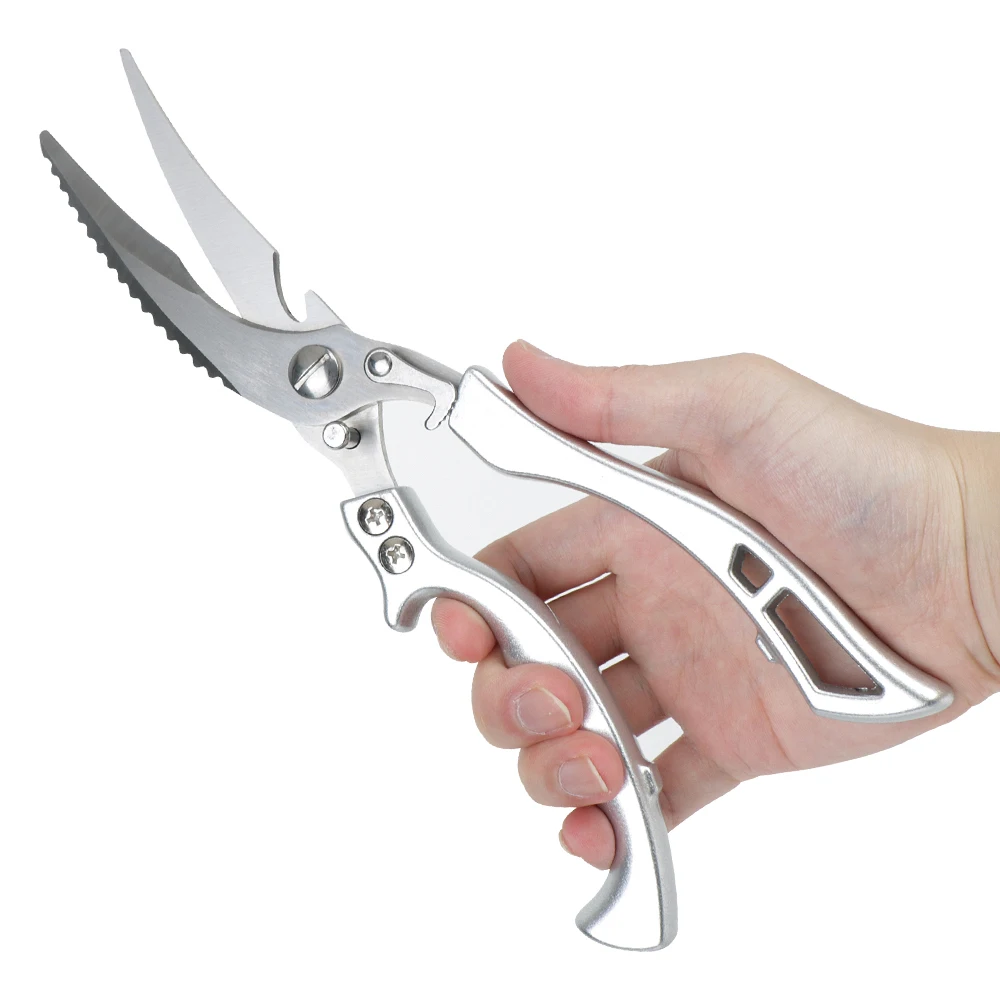Fish Scale Clean Scissors Household Multifunctional Kitchen Scissors Meat Boning Scissors Stainless Steel Chicken Bone Cleaver
Fish Scale Clean Scissors Household Multifunctional Kitchen Scissors Meat Boning Scissors Stainless Steel Chicken Bone Cleaver