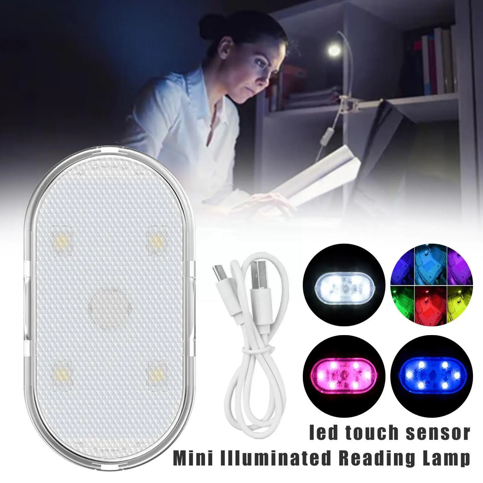Lighting Reading Light Led Induction Usb Charging Magnetic Car Night Dome Deco Light Light Suction Interior Light T6K6
Lighting Reading Light Led Induction Usb Charging Magnetic Car Night Dome Deco Light Light Suction Interior Light T6K6