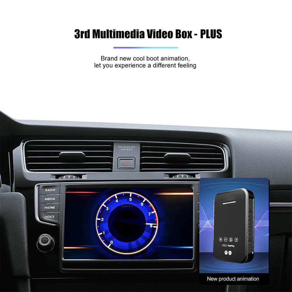 Car Player Dongle Multimedia Video Carplay Box 4g+32g Car Navigation Original Carplay Ai Box Adds 11 System
Car Player Dongle Multimedia Video Carplay Box 4g+32g Car Navigation Original Carplay Ai Box Adds 11 System