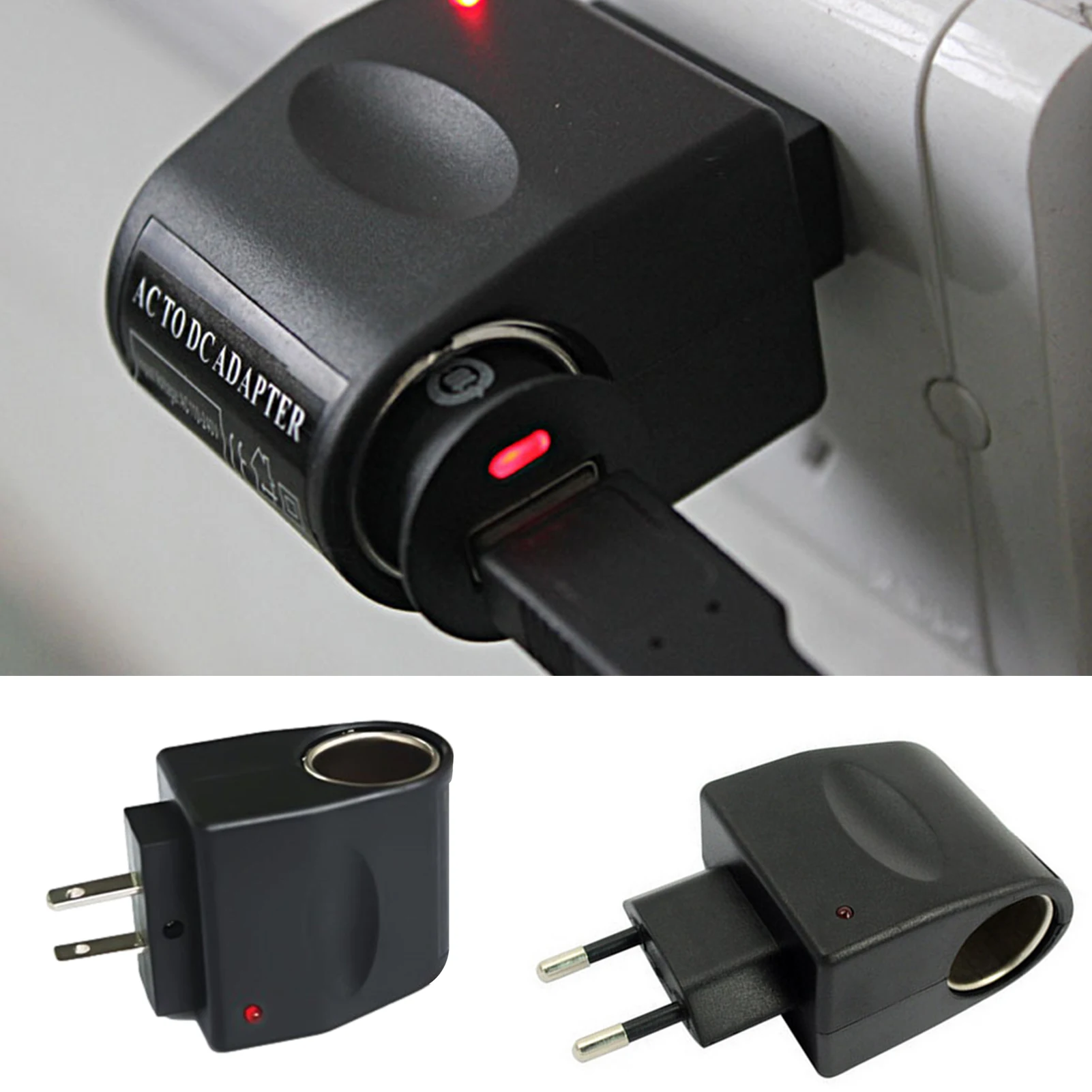 220v AC To 12v DC Car Cigarettes Lighter Adapter Wall Power Socket Plug Adapter Converter 220V AC To 12V DC EU US Plug
220v AC To 12v DC Car Cigarettes Lighter Adapter Wall Power Socket Plug Adapter Converter 220V AC To 12V DC EU US Plug