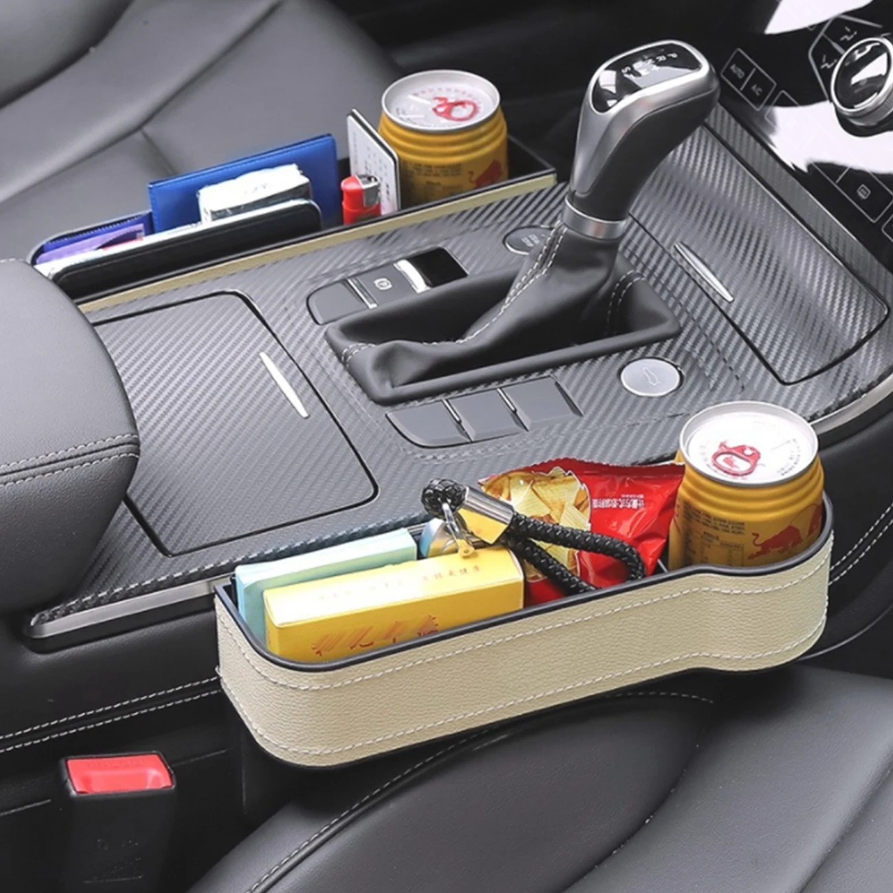 1pcs PU leather Car Seat Gap Catcher Filler waterproof Storage Box Pocket Organizer Holder Car Storage
1pcs PU leather Car Seat Gap Catcher Filler waterproof Storage Box Pocket Organizer Holder Car Storage