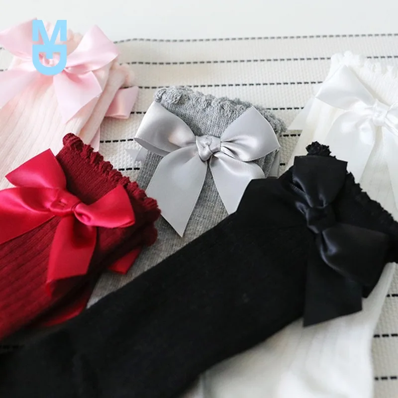 New 2022 Kids Socks Toddlers Girls Big Bow Knee High Long Soft Cotton Lace Baby Kniekousen Meisje Wholesale Children Clothing
New 2022 Kids Socks Toddlers Girls Big Bow Knee High Long Soft Cotton Lace Baby Kniekousen Meisje Wholesale Children Clothing