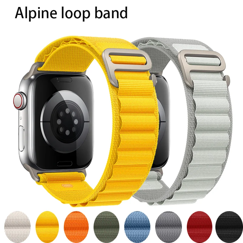 Ремешок Alpine для Apple watch, браслет для iWatch Ultra series 7 6 5 3 se 8, 49 мм 44 мм 40 мм 45 мм 41 мм 42 мм 38 мм 42 44 45 мм
Ремешок Alpine для Apple watch, браслет для iWatch Ultra series 7 6 5 3 se 8, 49 мм 44 мм 40 мм 45 мм 41 мм 42 мм 38 мм 42 44 45 мм