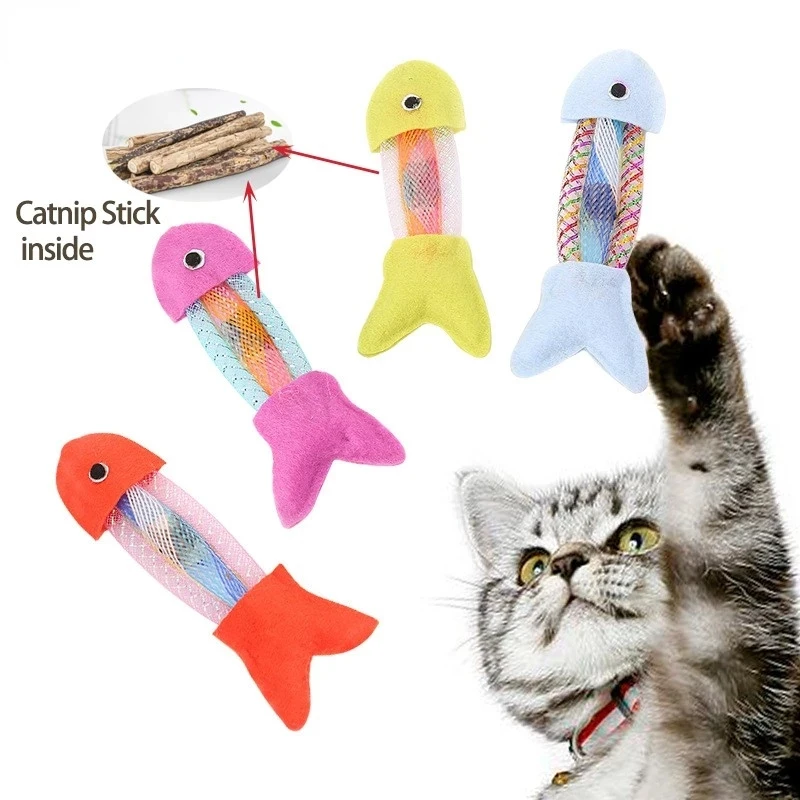 New Fish Shape Cat Toys With Naturl Catnip Stick Cat Cleaning Teeth Molar Sticks Interactive Toy For Kitten Cats Pet Accessories
New Fish Shape Cat Toys With Naturl Catnip Stick Cat Cleaning Teeth Molar Sticks Interactive Toy For Kitten Cats Pet Accessories
