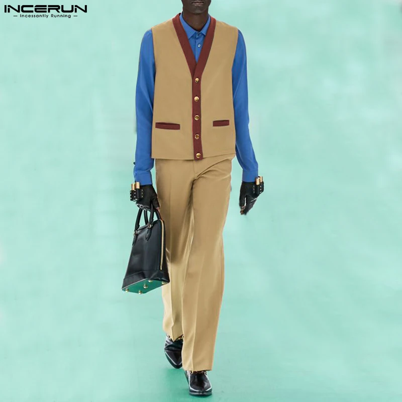 INCERUN Men Blazer Striped Patchwork Lapel Long Sleeve Streetwear Fashion Casual Suits Men 2023 Korean One Button Thin Coats 5XL
INCERUN Men Blazer Striped Patchwork Lapel Long Sleeve Streetwear Fashion Casual Suits Men 2023 Korean One Button Thin Coats 5XL
