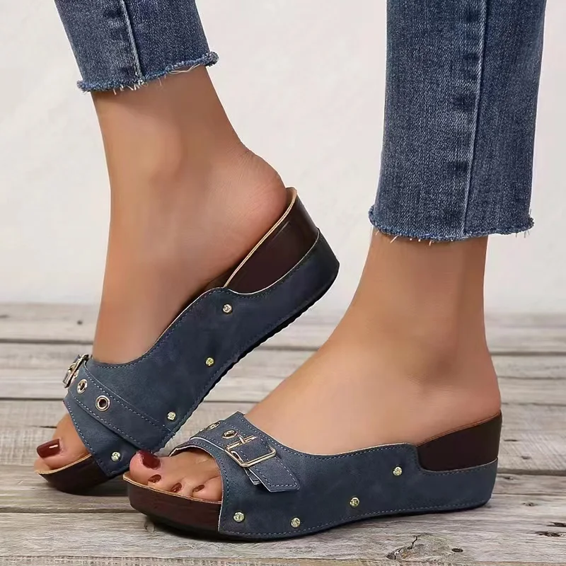 Women Sandals 2022 Fashion Wedges Shoes For Women Slippers Summer Shoes With Heels Sandals Flip Flops Women Beach Casual Shoes
Women Sandals 2022 Fashion Wedges Shoes For Women Slippers Summer Shoes With Heels Sandals Flip Flops Women Beach Casual Shoes