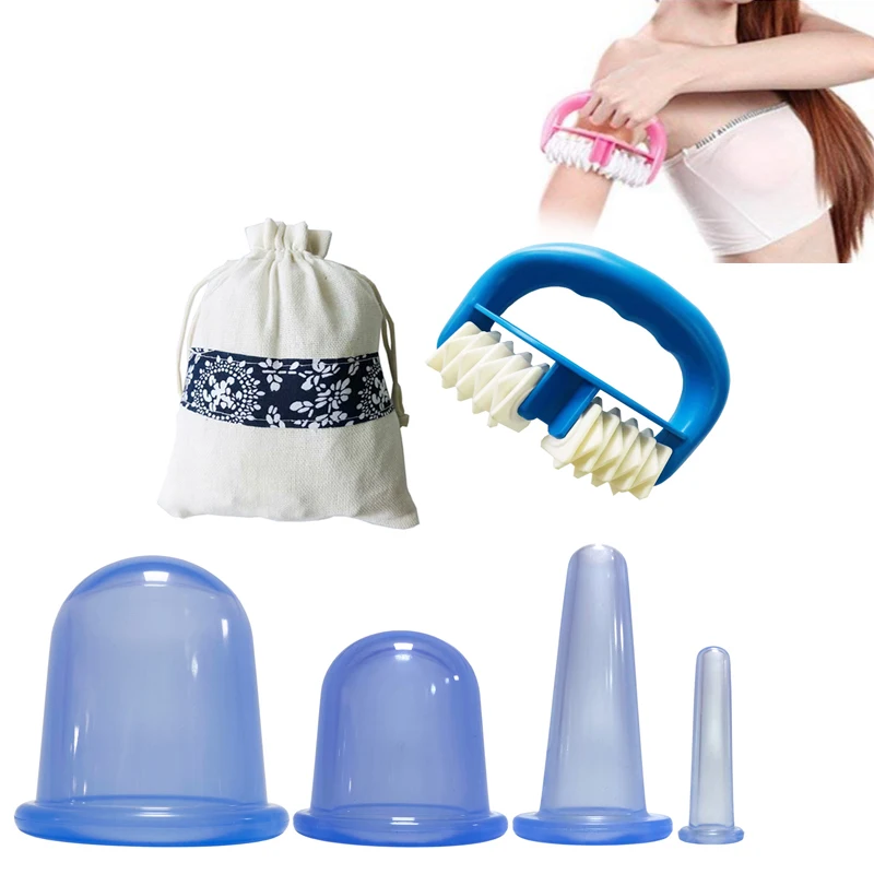 5Pcs/set Silicone Anti Cellulite Cup Vacuum Massage Suction Cups Body Pain Relief Roller Manual Suction Cups Cupping Therapy Kit
5Pcs/set Silicone Anti Cellulite Cup Vacuum Massage Suction Cups Body Pain Relief Roller Manual Suction Cups Cupping Therapy Kit