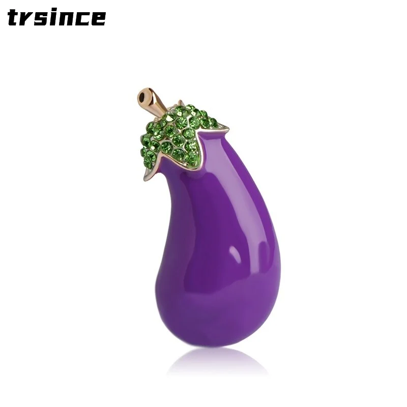 Purple Plant Vegetables Eggplant Brooch Alloy Enamel Brooches for Suit Scarf Collar Accessories Clips Brooches Jewelry
Purple Plant Vegetables Eggplant Brooch Alloy Enamel Brooches for Suit Scarf Collar Accessories Clips Brooches Jewelry