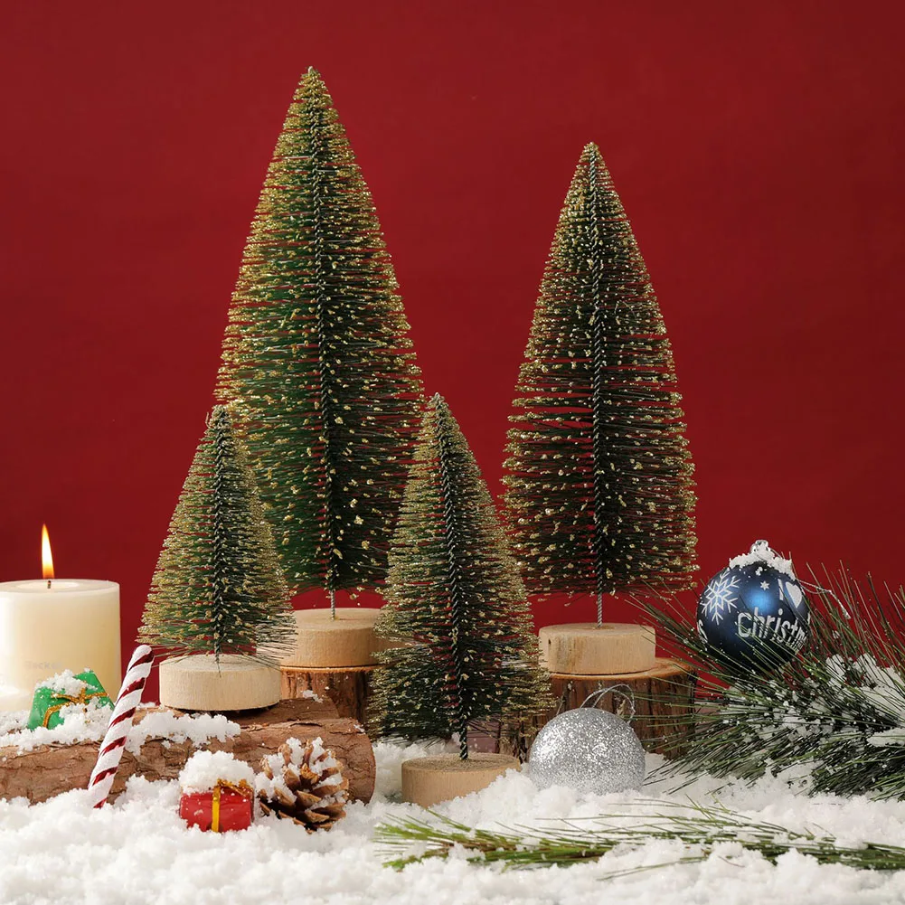 4pcs Desktop Christmas Tree Artificial Snow Frost Pine Tree Christmas Ornaments Tree Xmas Flock Tree Xmas Holiday Festival Decor
4pcs Desktop Christmas Tree Artificial Snow Frost Pine Tree Christmas Ornaments Tree Xmas Flock Tree Xmas Holiday Festival Decor