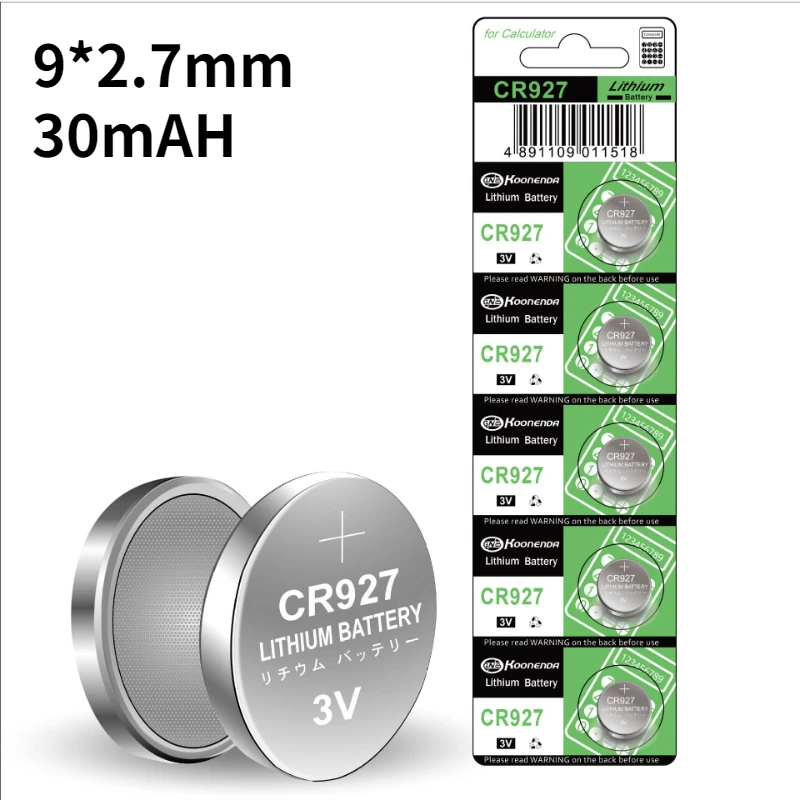 Cr927 Button Battery Remote Control Light-Emitting Glasses Light-Emitting Small Toy 3V Alkaline Button Small Electronic
Cr927 Button Battery Remote Control Light-Emitting Glasses Light-Emitting Small Toy 3V Alkaline Button Small Electronic