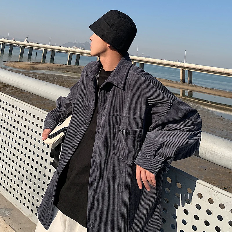 Rocking k Corduroy Men Shirts For Men Clothing Harajuku Black Shirt Korean Style Men Shirt Long Sleeve Vintage Clothes 2022
Rocking k Corduroy Men Shirts For Men Clothing Harajuku Black Shirt Korean Style Men Shirt Long Sleeve Vintage Clothes 2022
