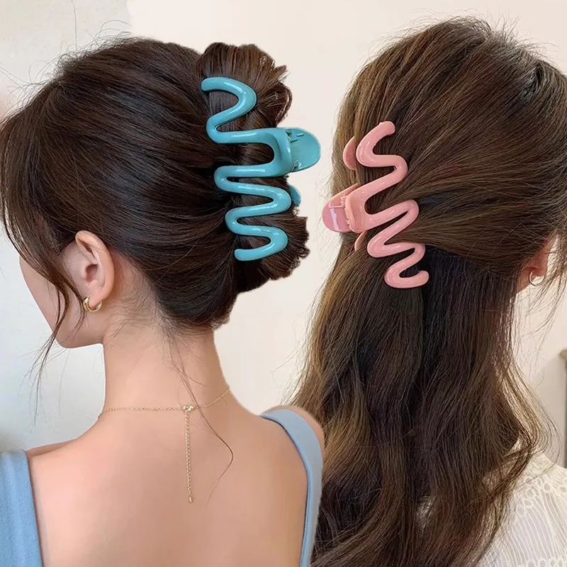 Simple Acrylic INS Solid Color Cream Texture Premium Feel Hair Claw Elegant Gentle Cute Sweet Cool Exquisite Lovely Hair Clip 
Simple Acrylic INS Solid Color Cream Texture Premium Feel Hair Claw Elegant Gentle Cute Sweet Cool Exquisite Lovely Hair Clip