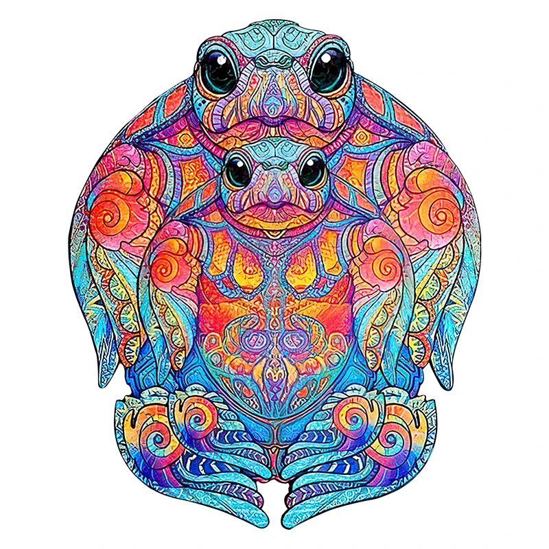 Lazy Sea Turtle Wooden Puzzle Alien Animal Shaped Unique 70~120 Piece Design Copyright Jigsaw Toy Kid Games Craft Wholesale Gift
Lazy Sea Turtle Wooden Puzzle Alien Animal Shaped Unique 70~120 Piece Design Copyright Jigsaw Toy Kid Games Craft Wholesale Gift