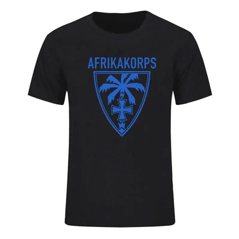 Новинка! Мужские футболки Maglietta Afrika Korps deutсоль heers Gruppe Dak футболка с коротким