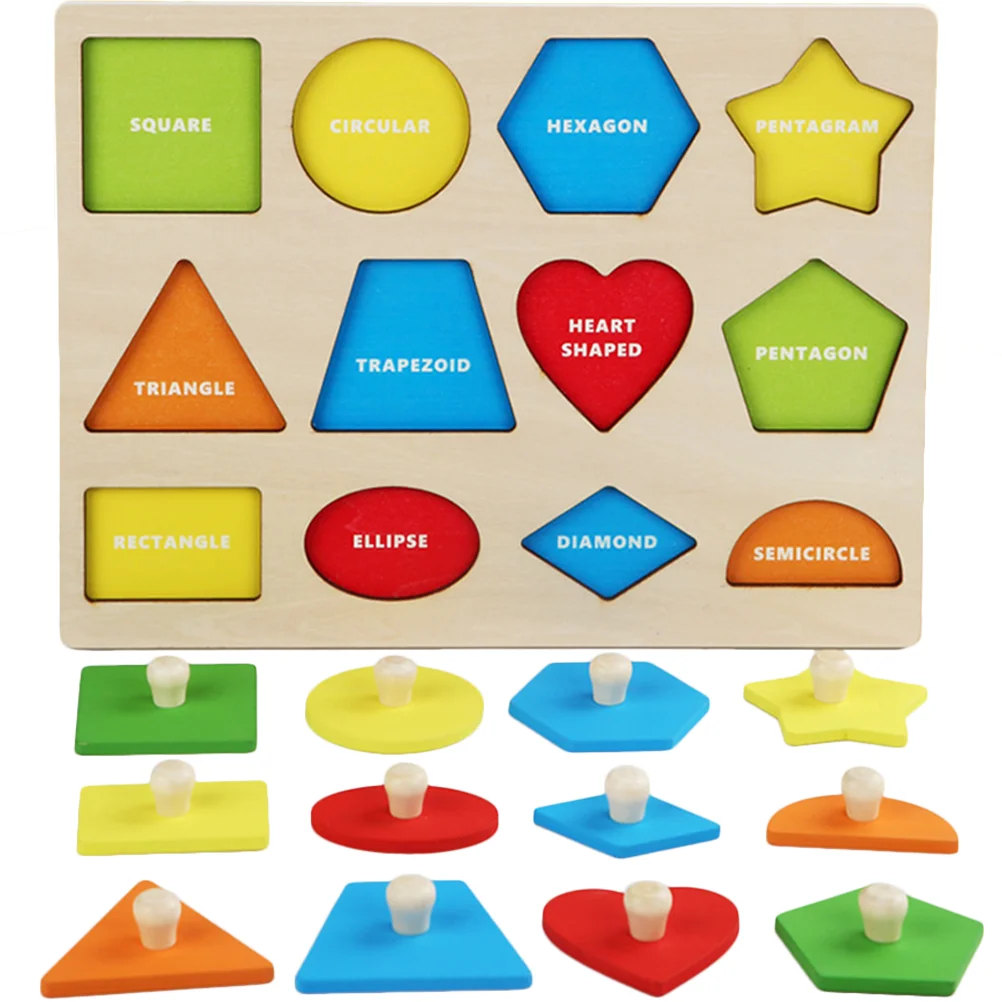 Shape Toy Puzzle Wooden Kids Sorter Sensory Children Funny Educational Puzzles Blocks Plaything Early Toys Block Recognition
Shape Toy Puzzle Wooden Kids Sorter Sensory Children Funny Educational Puzzles Blocks Plaything Early Toys Block Recognition