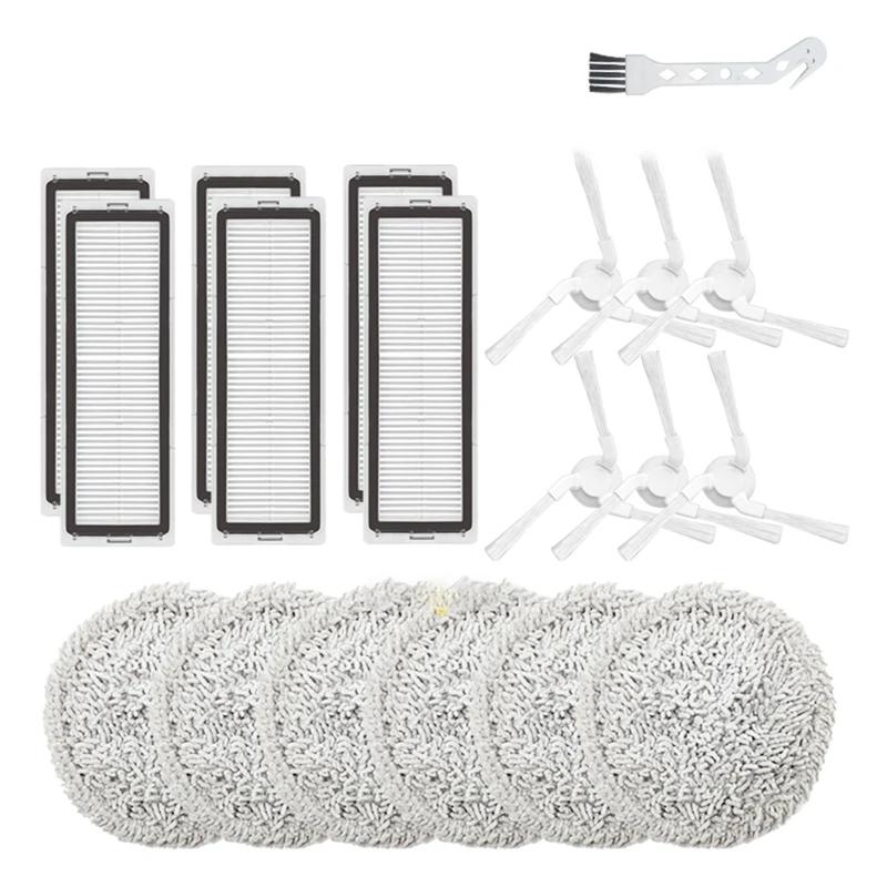 Side Brush Mop Pads And Filter Replacement Accessories For Mijia Pro XIAOMI STYTJ06ZHM Self-Cleaning Robot Vacuum
Side Brush Mop Pads And Filter Replacement Accessories For Mijia Pro XIAOMI STYTJ06ZHM Self-Cleaning Robot Vacuum