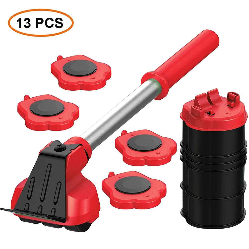 Heavy Furniture Mover Set Furniture Mover Tool Transport Lifter Heavy Stuffs Moving Wheel Roller Bar Hand Tools Helper 
Heavy Furniture Mover Set Furniture Mover Tool Transport Lifter Heavy Stuffs Moving Wheel Roller Bar Hand Tools Helper