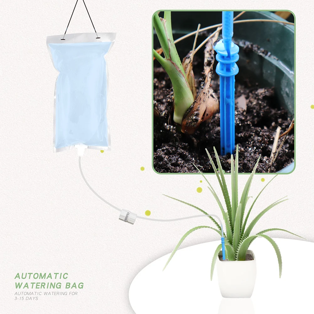 Automatic Plant Watering Drip Bag Self Watering Devices Irrigation Drippers Adjustable Speed Plant Flower Waterer For Home
Automatic Plant Watering Drip Bag Self Watering Devices Irrigation Drippers Adjustable Speed Plant Flower Waterer For Home