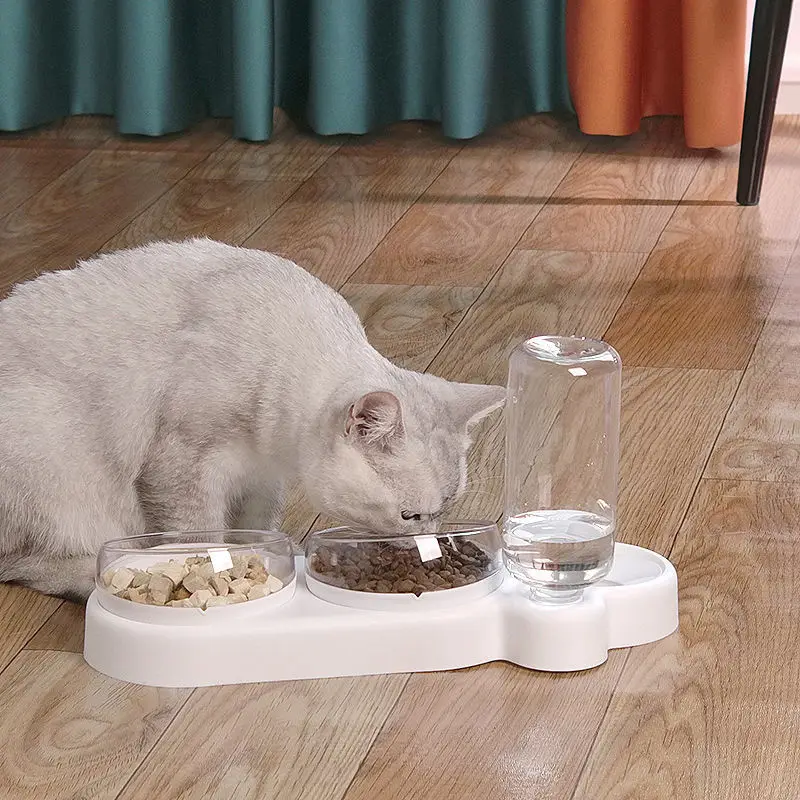 Pet Automatic Water Feeders Elevated Bowls for Cats and Dogs Durable Double Bowl Elevated Cat Feeding and Drinking Pet Supplies
Pet Automatic Water Feeders Elevated Bowls for Cats and Dogs Durable Double Bowl Elevated Cat Feeding and Drinking Pet Supplies