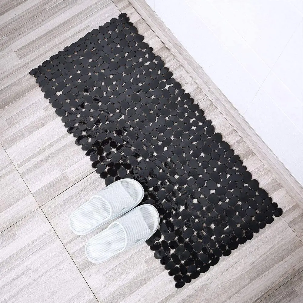Pebble Bathroom Mat For Bathtub Anti Slip PVC Long Foot Pads With Suction Cup Square Safe Bathtub Mat Suitable For Machine Wash
Pebble Bathroom Mat For Bathtub Anti Slip PVC Long Foot Pads With Suction Cup Square Safe Bathtub Mat Suitable For Machine Wash