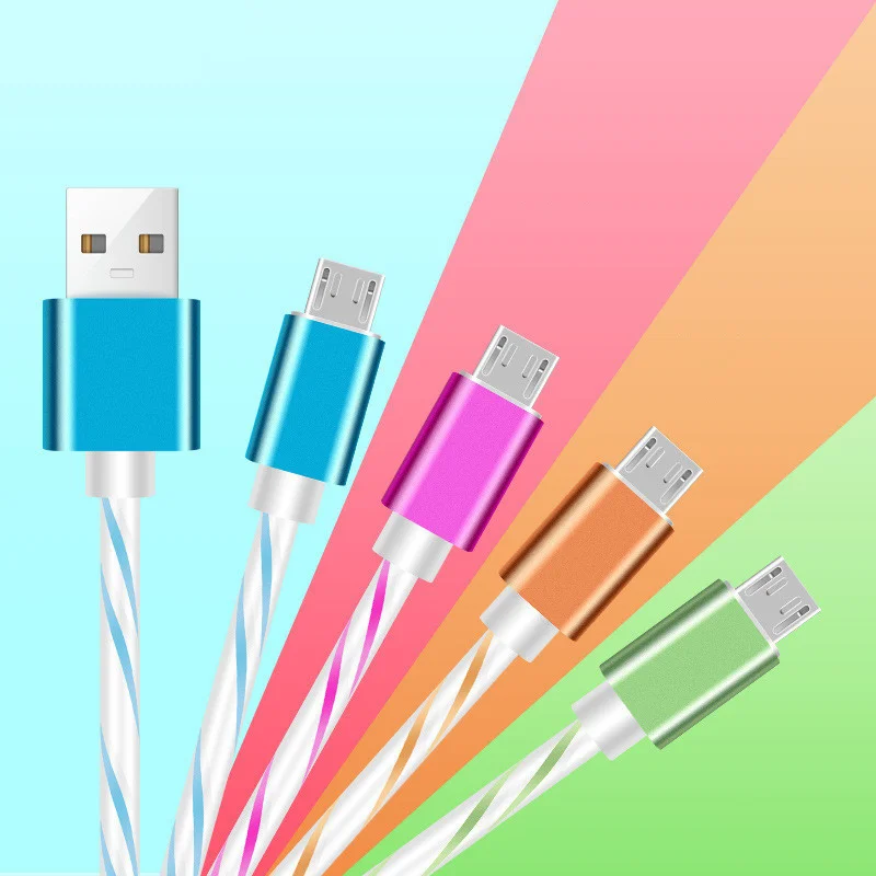 USB Micro Cable Rainbow Color Wire 3A Fast Charging Data Cable for Samsung Xiaomi HTC OPPO Phone Accessories USB Cable Charger
USB Micro Cable Rainbow Color Wire 3A Fast Charging Data Cable for Samsung Xiaomi HTC OPPO Phone Accessories USB Cable Charger