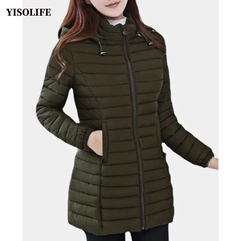 YISOLIFE Women's Lightweight Mid-Length Winter Jacket with Pocket Quilted Puffer Coat with Removable Hood
YISOLIFE Women's Lightweight Mid-Length Winter Jacket with Pocket Quilted Puffer Coat with Removable Hood