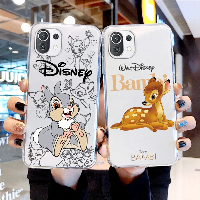 Cartoon Disney Bambi Cute For Xiaomi 13 Lite 12T 12S 12 11 Ultra 11T 10T 9 Pro 5G Transparent Phone Case Cover
Cartoon Disney Bambi Cute For Xiaomi 13 Lite 12T 12S 12 11 Ultra 11T 10T 9 Pro 5G Transparent Phone Case Cover
