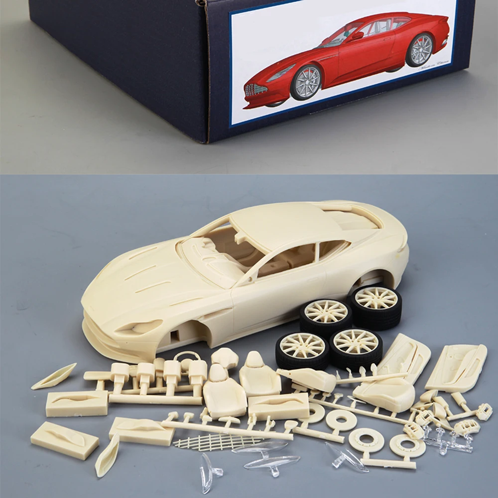 

Alpha Model AM02-0016 1/24 DB11 Resin Material Assembled Full Detail Trans-Kit Model Car Vehicle Suite Hand Made Model