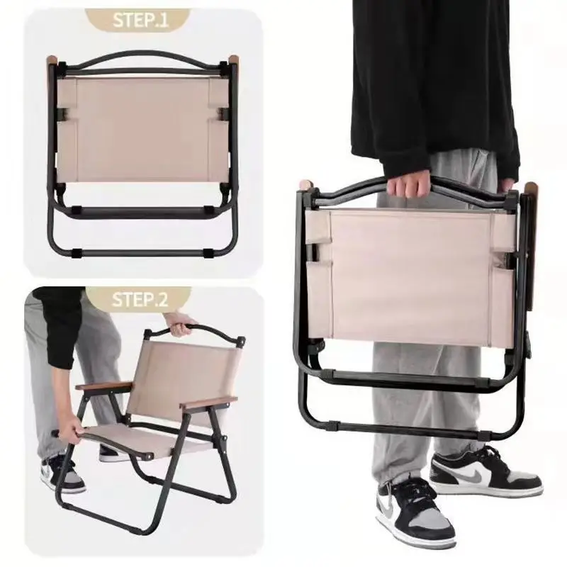 Black Khaki Removable Folding Chair Outdoor Portable Aluminum Alloy Camping Chair New Beach Chair
Black Khaki Removable Folding Chair Outdoor Portable Aluminum Alloy Camping Chair New Beach Chair