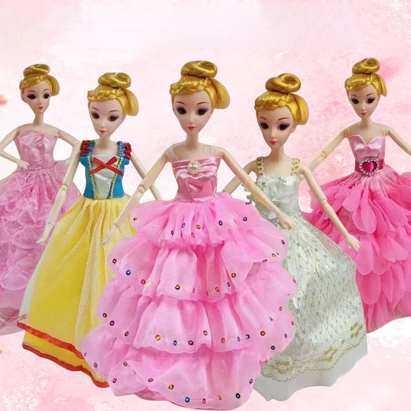 

30cm Doll Clothing Princess Dress Doll Clothing Girl Changing Toy Wedding Dress Doll Only Clothing Does Not Include Dolls