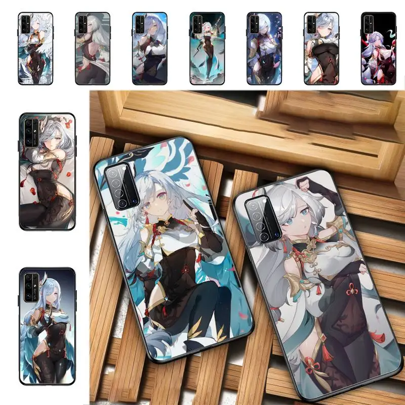 YNDFCNB Genshin Impact Anime Shenhe Kinomo Phone Case for Huawei Honor 10 i 8X C 5A 20 9 10 30 lite pro Voew 10 20 V30 
YNDFCNB Genshin Impact Anime Shenhe Kinomo Phone Case for Huawei Honor 10 i 8X C 5A 20 9 10 30 lite pro Voew 10 20 V30