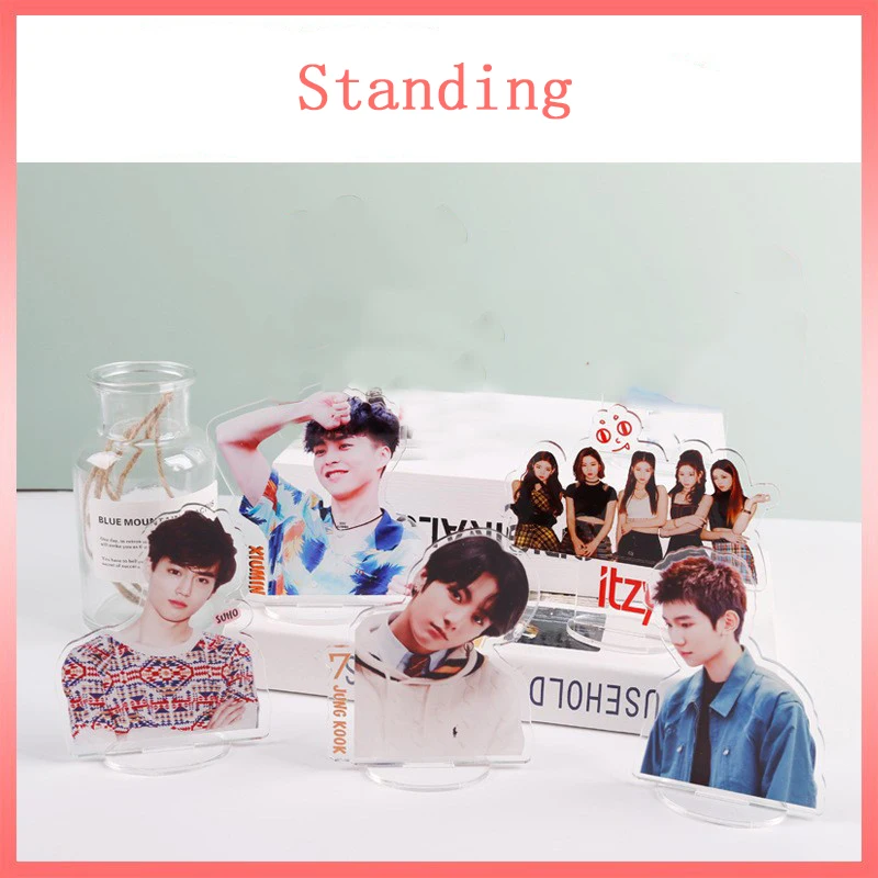 KPOP AESPA GOT7 Stray Kids EXO TWICE ITZY Acrylic Stand Transparent Standing Desktop Decoration Fans Collection Birthday Gift
KPOP AESPA GOT7 Stray Kids EXO TWICE ITZY Acrylic Stand Transparent Standing Desktop Decoration Fans Collection Birthday Gift