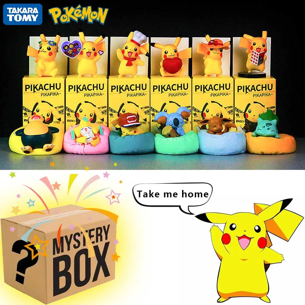 2022 NEW Pokemon Lucky Mystery Blind Box Pikachu Figure PVC Anime Action Figure Model Doll Toy High-Quality Children's Gift
2022 NEW Pokemon Lucky Mystery Blind Box Pikachu Figure PVC Anime Action Figure Model Doll Toy High-Quality Children's Gift