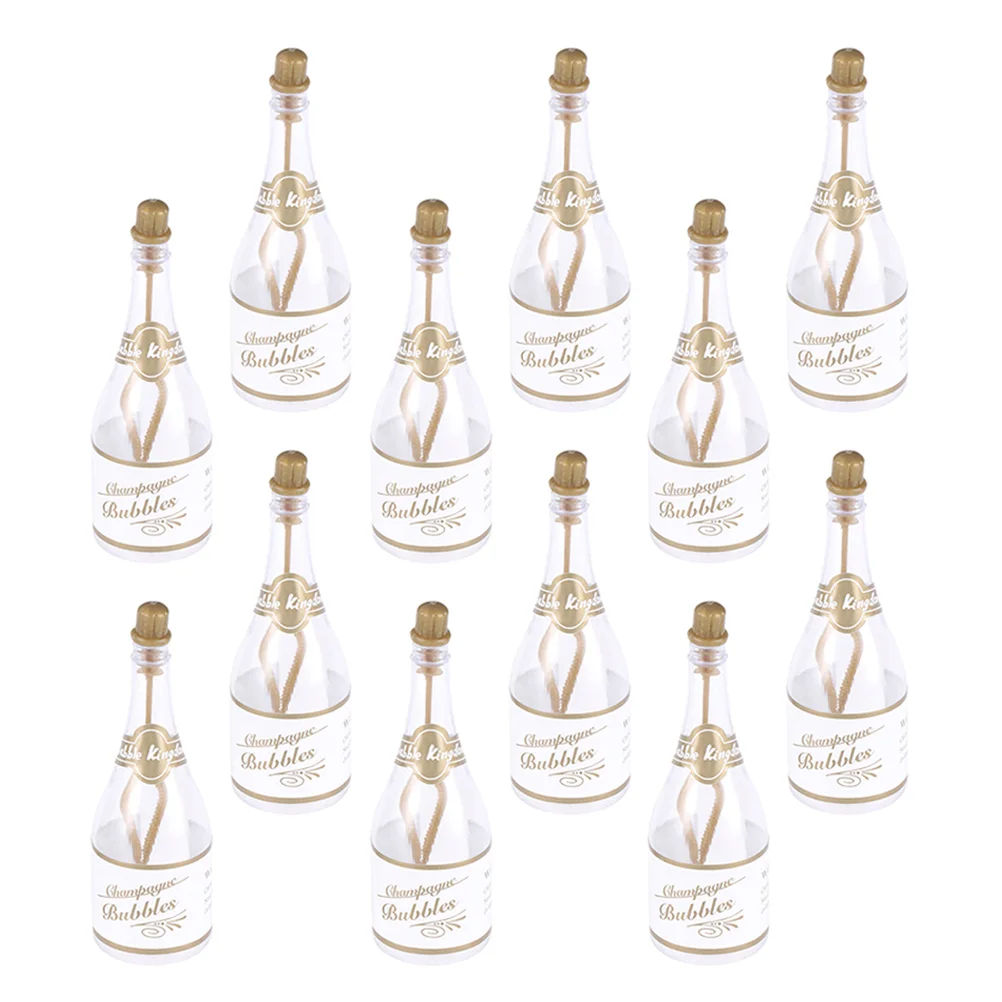 

Bubble Wedding Bottle Bubbles Champagne Wands Bottles Favors Anniversary Party Mini 50Th Gifts Empty Decoration Bulk Tubes Favor