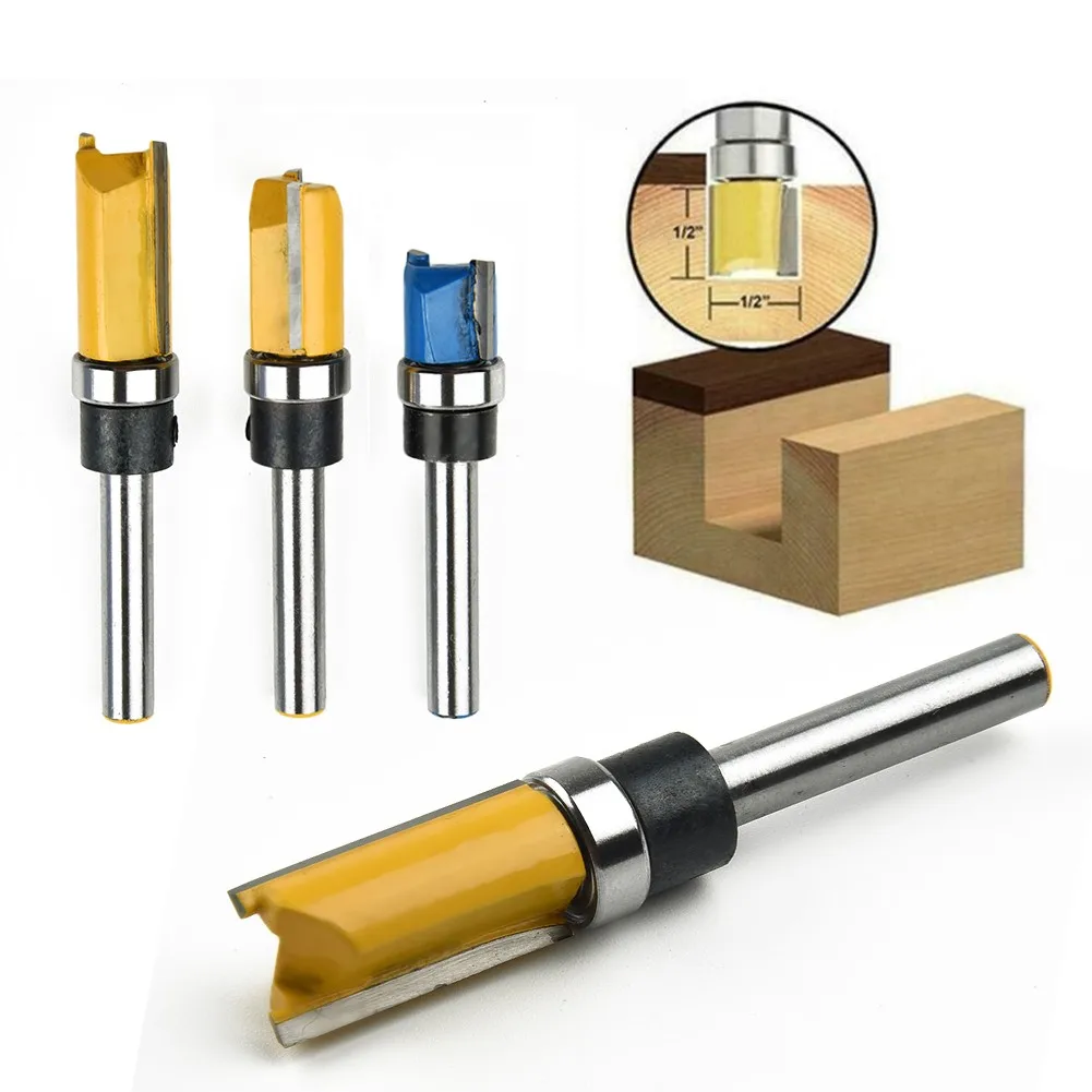 Alloy Blade Router Bit Carbon Steel Handle Template Tool Trim Wood 1/4\\\\\\\" Shank 3pcs Cutter Router Bit Set Straight
Alloy Blade Router Bit Carbon Steel Handle Template Tool Trim Wood 1/4\\\\\\\" Shank 3pcs Cutter Router Bit Set Straight