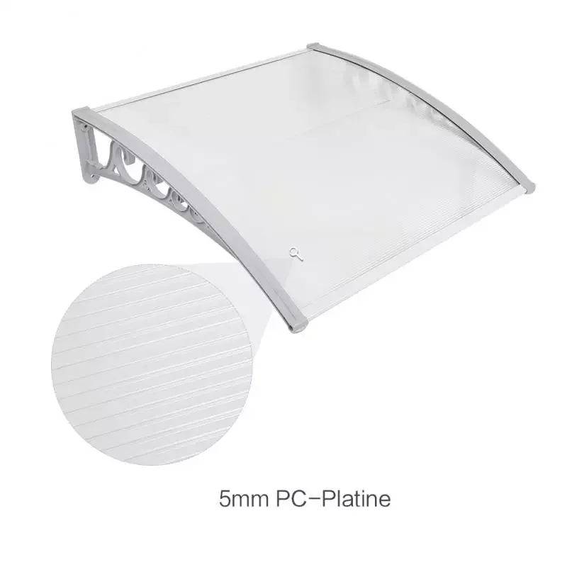Shade Window Door Sun Canopy Hollow Sheet Awning Protection Canopy Awning Shelter Porch Front Rain Roof Gazebo For Garden
Shade Window Door Sun Canopy Hollow Sheet Awning Protection Canopy Awning Shelter Porch Front Rain Roof Gazebo For Garden