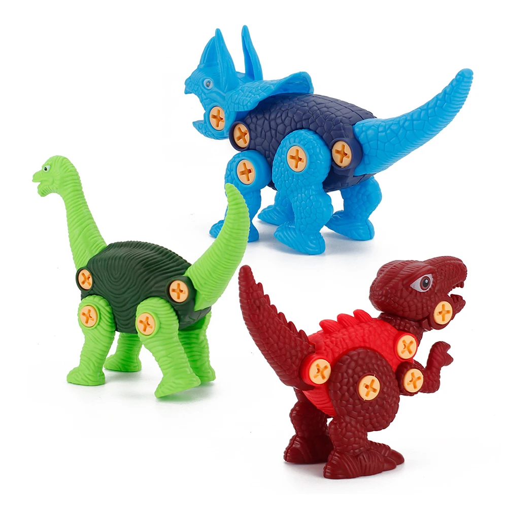 3pcs Creative Dinosaurs DIY Assembled Toys Handmade Building Blocks Educational Toys for Children Birthday Gift
3pcs Creative Dinosaurs DIY Assembled Toys Handmade Building Blocks Educational Toys for Children Birthday Gift