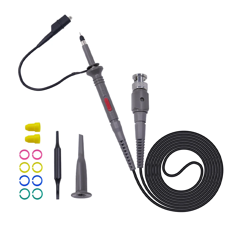 2Pcs portable P6060 Oscilloscope Probe Kit Mini Professional 60MHZ X10 X1 osciloscopio Oscilloscope Sonde accessories
2Pcs portable P6060 Oscilloscope Probe Kit Mini Professional 60MHZ X10 X1 osciloscopio Oscilloscope Sonde accessories