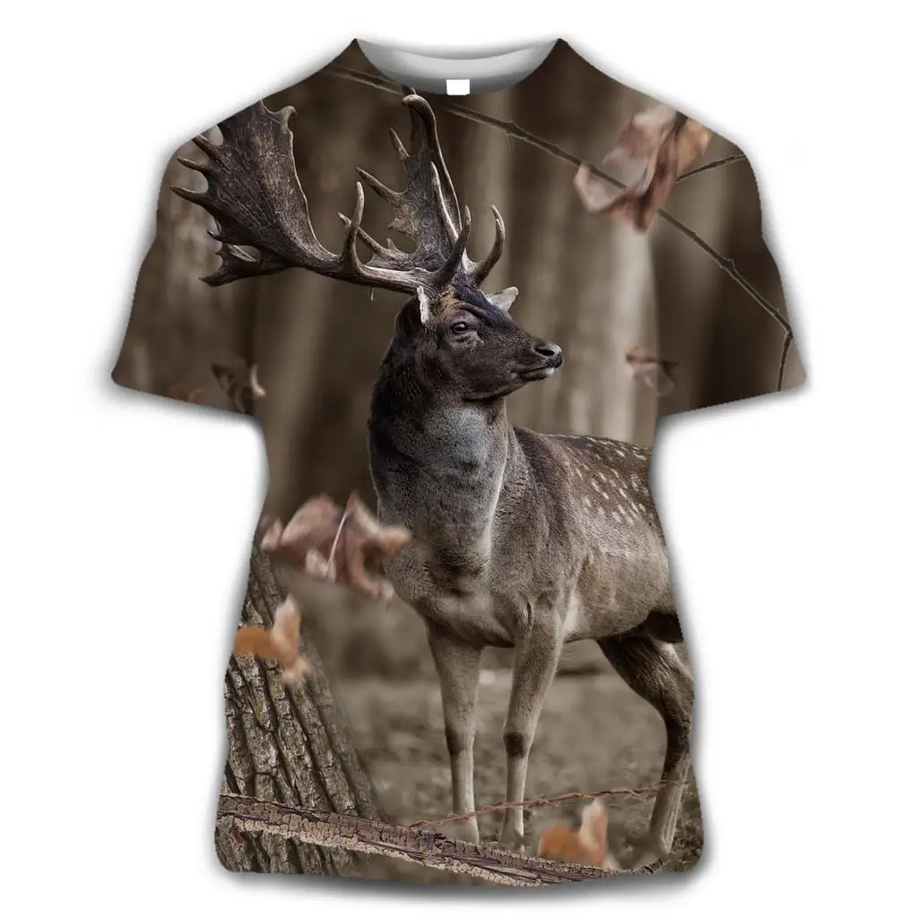 Men's Animal Camouflage 3D Printing T-shirt, Large Round-neck Casual Short-sleeved Clothing, Interesting Top, Summer Novelty
Men's Animal Camouflage 3D Printing T-shirt, Large Round-neck Casual Short-sleeved Clothing, Interesting Top, Summer Novelty