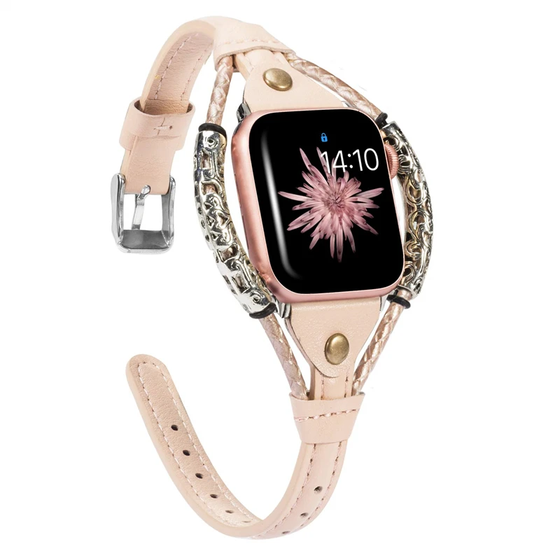 Ремешок из натуральной кожи для Apple Watch Band 44 мм 45 мм, роскошный браслет для iwatch series 7 SE 6 5 4 3 41 мм 42 мм
Ремешок из натуральной кожи для Apple Watch Band 44 мм 45 мм, роскошный браслет для iwatch series 7 SE 6 5 4 3 41 мм 42 мм