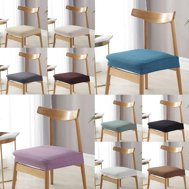 1Pcs Stretch Elastic Dining Room Chair Seat Covers Seat Protector Universal Removable Washable Chair Seat Cushion Slipcover
1Pcs Stretch Elastic Dining Room Chair Seat Covers Seat Protector Universal Removable Washable Chair Seat Cushion Slipcover