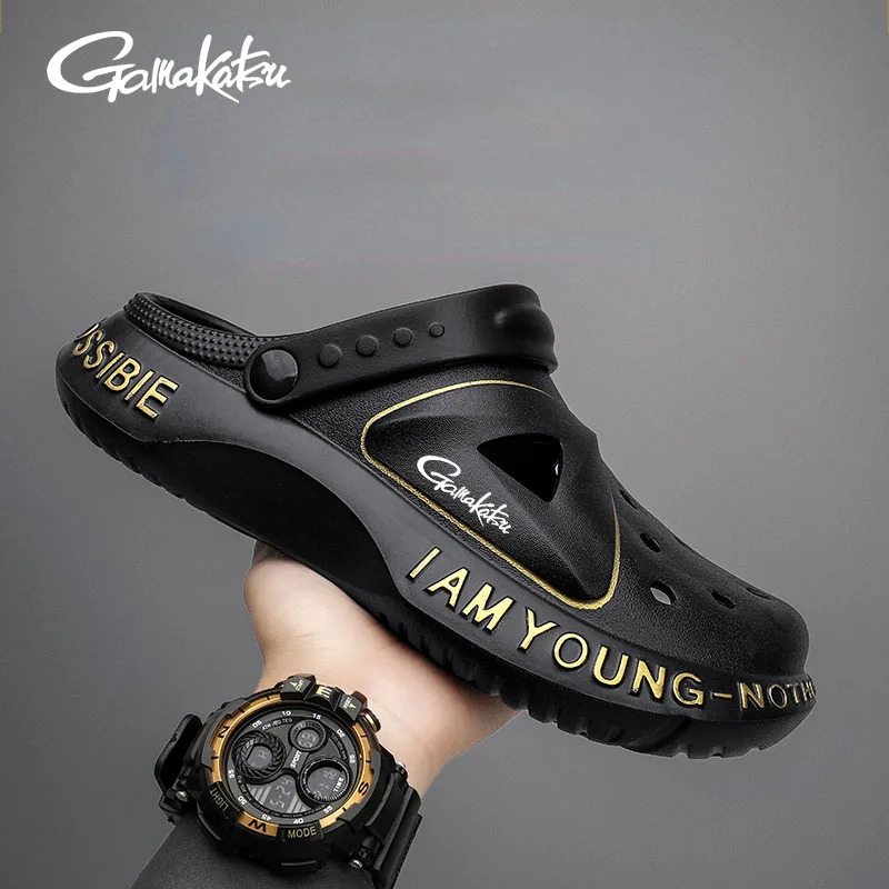 Gamakatsu 2023 New Fishing Sandals Men Summer Outdoor Sport Beach Hole Shoes Men's Anti-skid Wear-resistant Fishing Shoes
Gamakatsu 2023 New Fishing Sandals Men Summer Outdoor Sport Beach Hole Shoes Men's Anti-skid Wear-resistant Fishing Shoes
